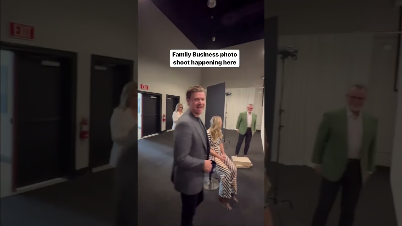 It's Giving "New Season" #photoshoot #familybusiness #podcast #bts