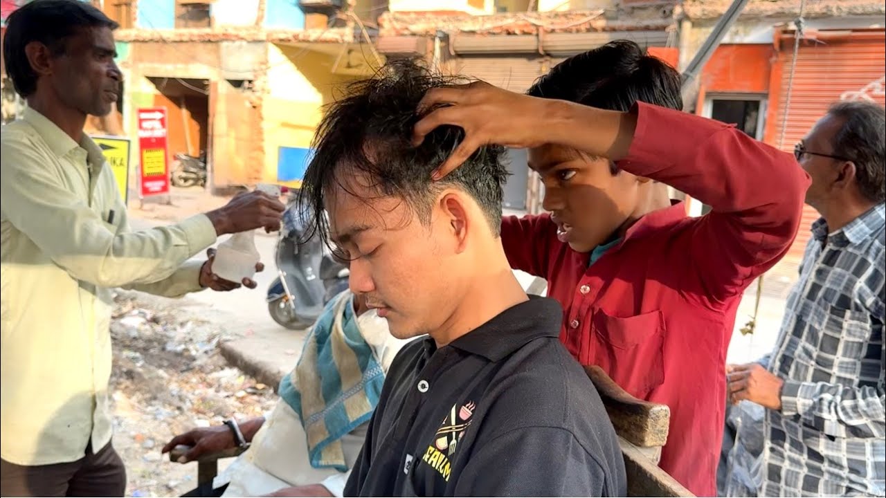 PIJATAN PENUH EMOSI ADEK”INDIA🔥 TENAGA + URAT KELUAR SEMUA MASSAGE 😂 JALANAN INDIA!AUTO PEGEL” ILANG