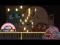 My little ones  the amazing world of gumball  revision by shazzaha synthesia