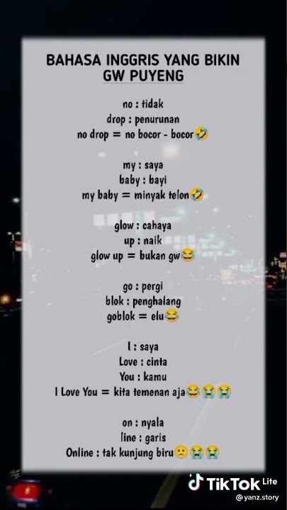 STORY WA 30 DETIK || BELAJAR BAHASA INGGRIS ||