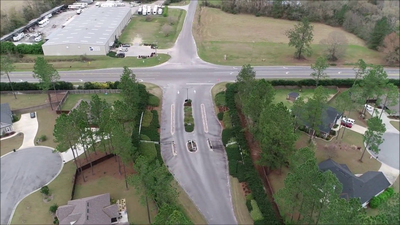 Aerial Tour of Creekside West Subdivision, Hahira GA YouTube