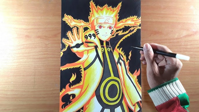 Chibi Naruto, Desenho por Benjamin Lavoyer