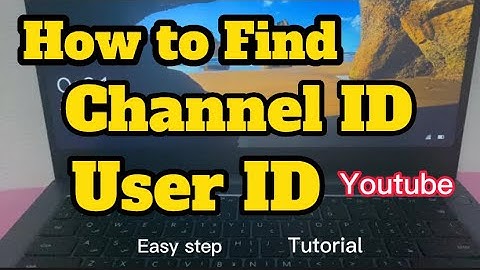 How to Find Channel ID & User ID on Youtube [2022]