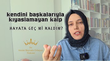 Çağımızın problemi kıyas ve hayata geç kalmışlık hissi