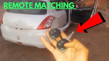 Maruti Suzuki Swift Remote Matching | Swift Nippon Remote Match | Ahshani Work