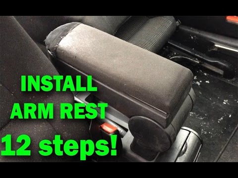 How to install arm rest VW Golf Mk4, Bora in 12 simple steps