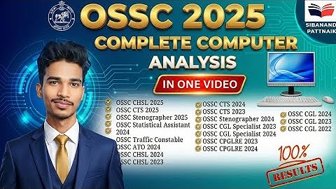 COMPLETE OSSC COMPUTER 💯🔥| All Previous Year Questions of OSSC Exams | OSSC CGL PYQ | OSSC CGL 2025 