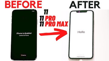How to Reset/Restore iPhone 11/ 11 Pro/ 11 Pro Max - Reset Forgot Passcode iPhone is Disabled Fix