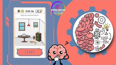 Brain Test: Help me feed my lizard. | Level 226