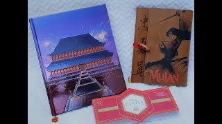 DISNEY Limited Edition Castle Collection Mulan Journals Review! Life Action Journal too! ​???