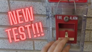 NEW Fire Alarm Test at a Local High School -  SYSTEM UPDATED!