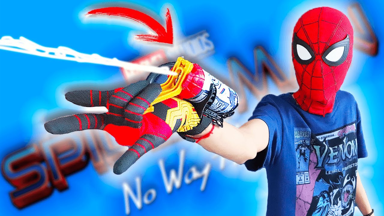 TENGO LOS NUEVOS WEB SHOOTERS DE SPIDERMAN NO WAY HOME - IVANSPIDEY