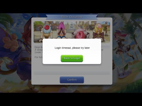 Login timeout, please try later.. Fixed!  |   Ragnarok Mobile Eternal Love