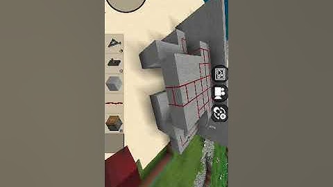 Easy to make a piston door in (mini block craft)