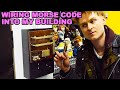 WIRING A MORSE CODE MACHINE INTO MY BUILDING... No Phone Required