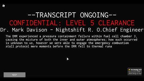 QSERF | Shutdown Phase 1