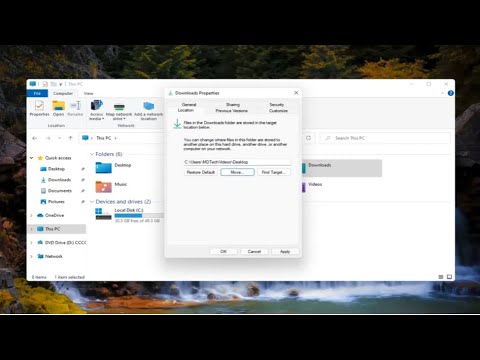How to Move Your Downloads Folder Location in Windows 11 [Tutorial]
