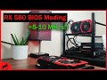 RX 580 BIOS Mod For Mining - Works with RX 400 and 500 Series Too!!