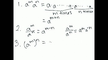 Section 1.2: Part I, Integer Exponents