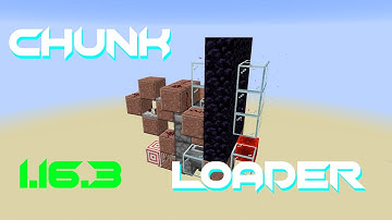 Chunk Loader(Minecraft Java Edition 1.16.3)