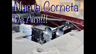 Como Instalar una Corneta de Aire en una Chevy Silverado! by Adonay Lopez-Gonzalez 50,173 views 2 years ago 13 minutes, 2 seconds