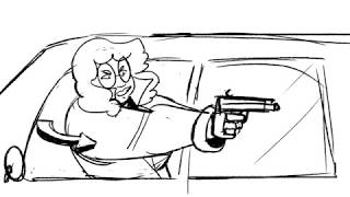Buddy Cop Car Chase- Storyboard