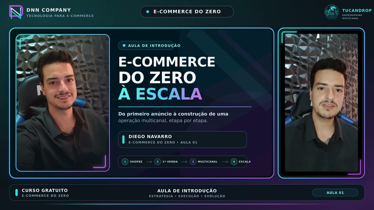 E-commerce do Zero à Escala — Curso Gratuito