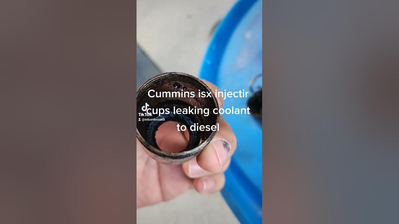 I replace my injector cups cummins isx15 youtube