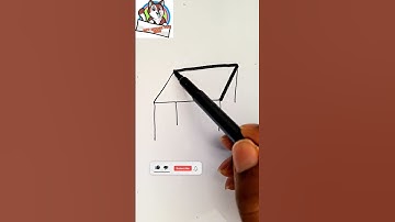 How to Draw a Table  -  Very Easy Step by Step for Kids | Simplified #drawing