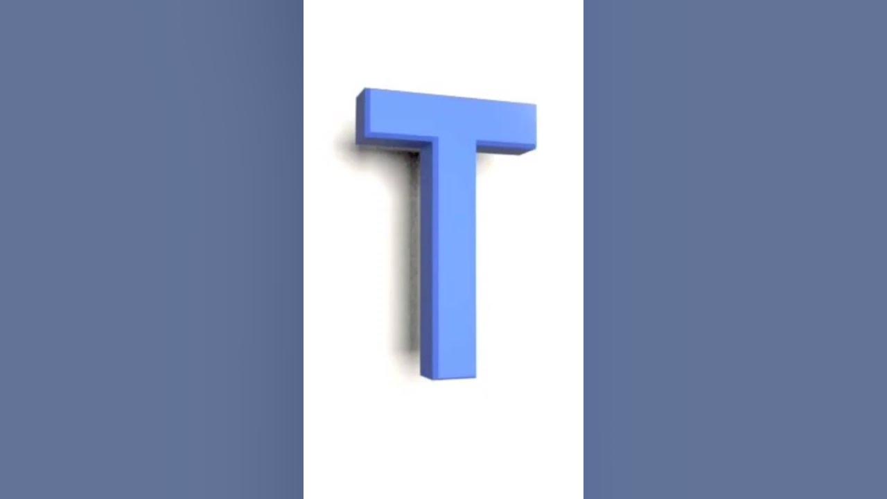 Українська літера Т - YouTube