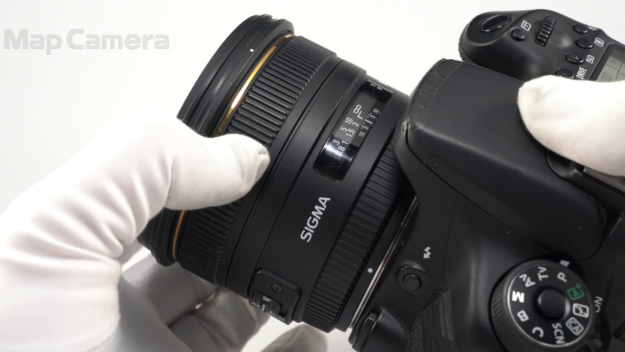 Sigma シグマ 50mm F1 4 Ex Dg Hsm キヤノン用 良品 Youtube