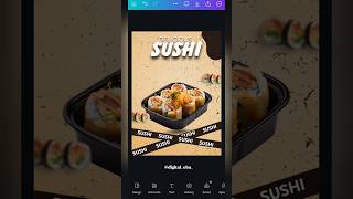 canva tutorial “Roll with flavor 🤌✨#subscribe for my channel 👉@digital_eba_