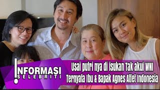 Putrinya Jadi Kontroversi Karena Mengaku Tak ada Darah  WNI, Ternyata ibu Agnes Atlet Nasional