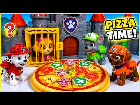 Paw Patrol Pups' Pizza Party Ruined! 🍕😱 | Where Did Skye Go? | Hindi Toy Learning Video