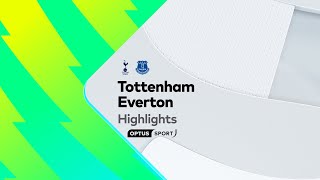 Thumbnail for HIGHLIGHTS: Tottenham v Everton | Premier League