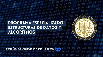⭐ PROGRAMA ESPECIALIZADO: ESTRUCTURAS DE DATOS Y ALGORITMOS ⭐ REVIEW / RESEÑA