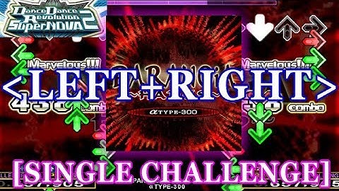 [LEFT&RIGHT] DDR SN2 - PARANOiA ~HADES~ [SINGLE CHALLENGE] 譜面確認＋クラップ