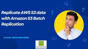 Replicate AWS S3 Bucket data with Amazon S3 Batch Replication
