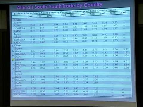 The Future of South-South Economic Relations: Session 3