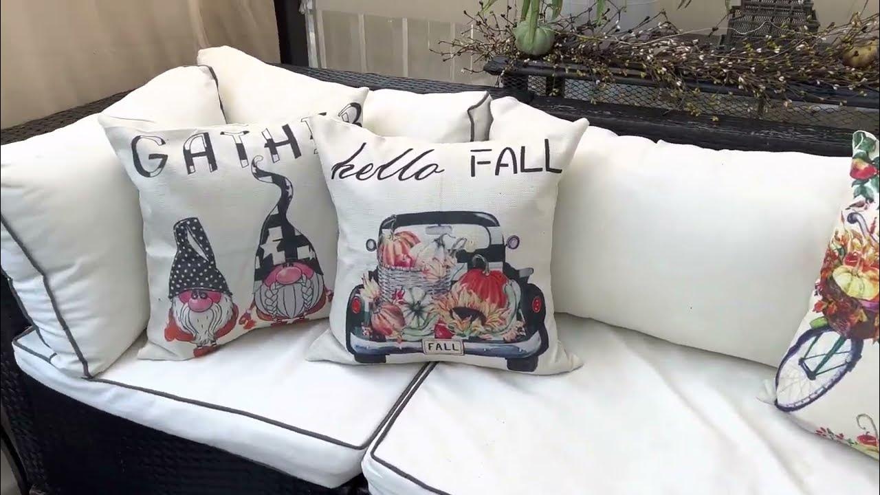 How To Decorate Your Deck For The Fall Season Part 2, fall dollartree