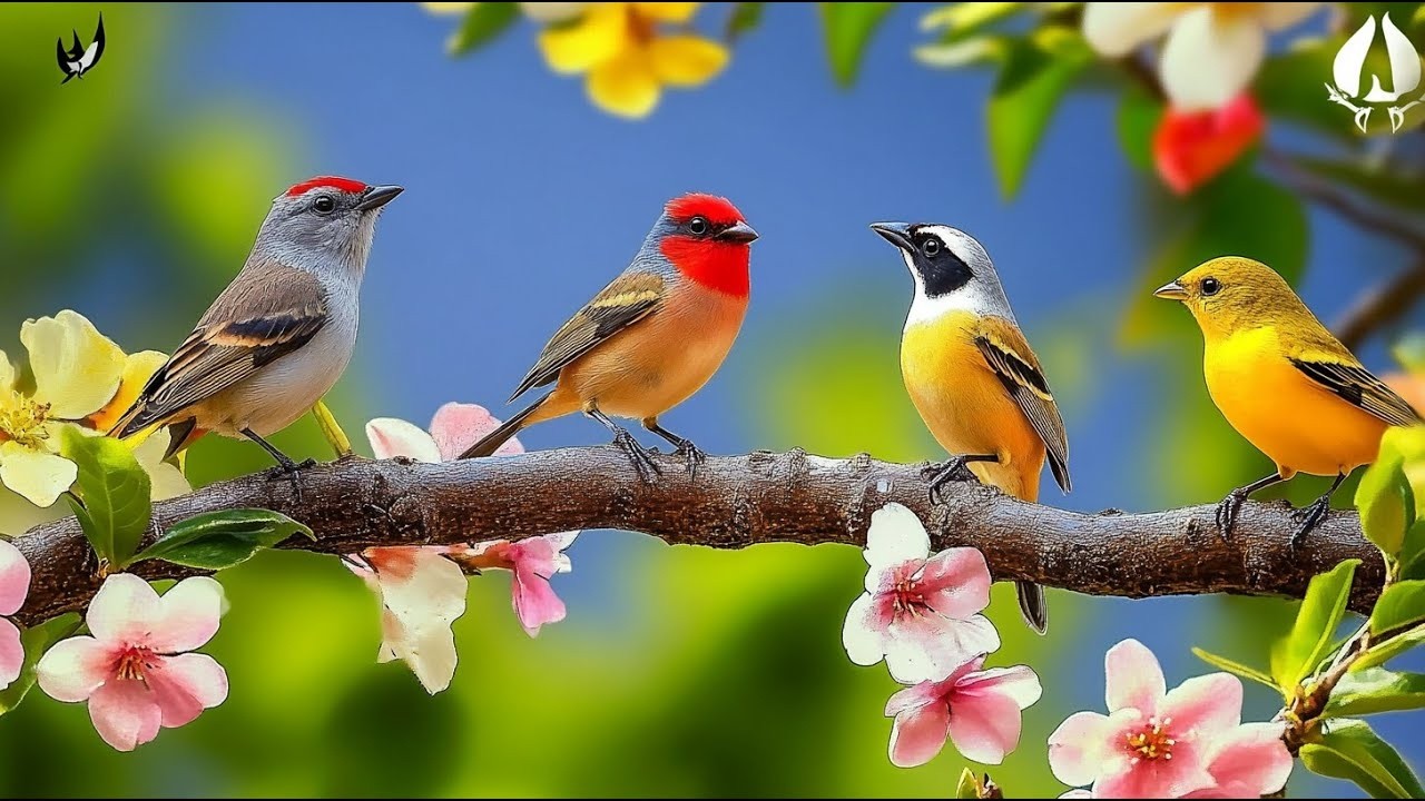 Piano Music and Birds Singing 🌿 Relaxing Morning Ambience for Peaceful Mind, Help Work Effectively