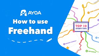 How to create freehand mind map branches - Only in Ayoa screenshot 3