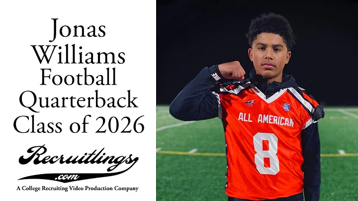 Football Highlights | Jonas Williams 12U Quarterba...