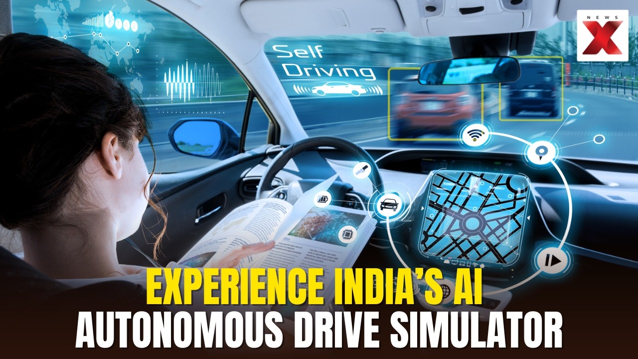 AI Impact Summit 2026: India Showcases Fully Autonomous Driving Experience | NewsX On Ground