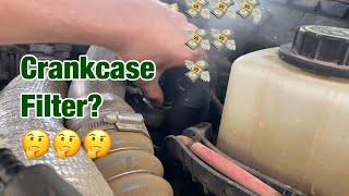 PowerStroke: 6.7L Leaking Oil? CHECK THIS FIRST (Crankcase Filter)