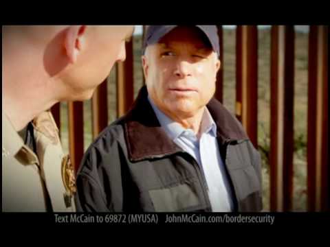 Video McCain TV Ad: "Complete The Danged Fence"