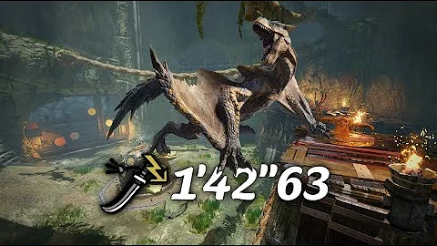 MHR: Sunbreak Tigrex Sacred Sheathe LS solo 1'42