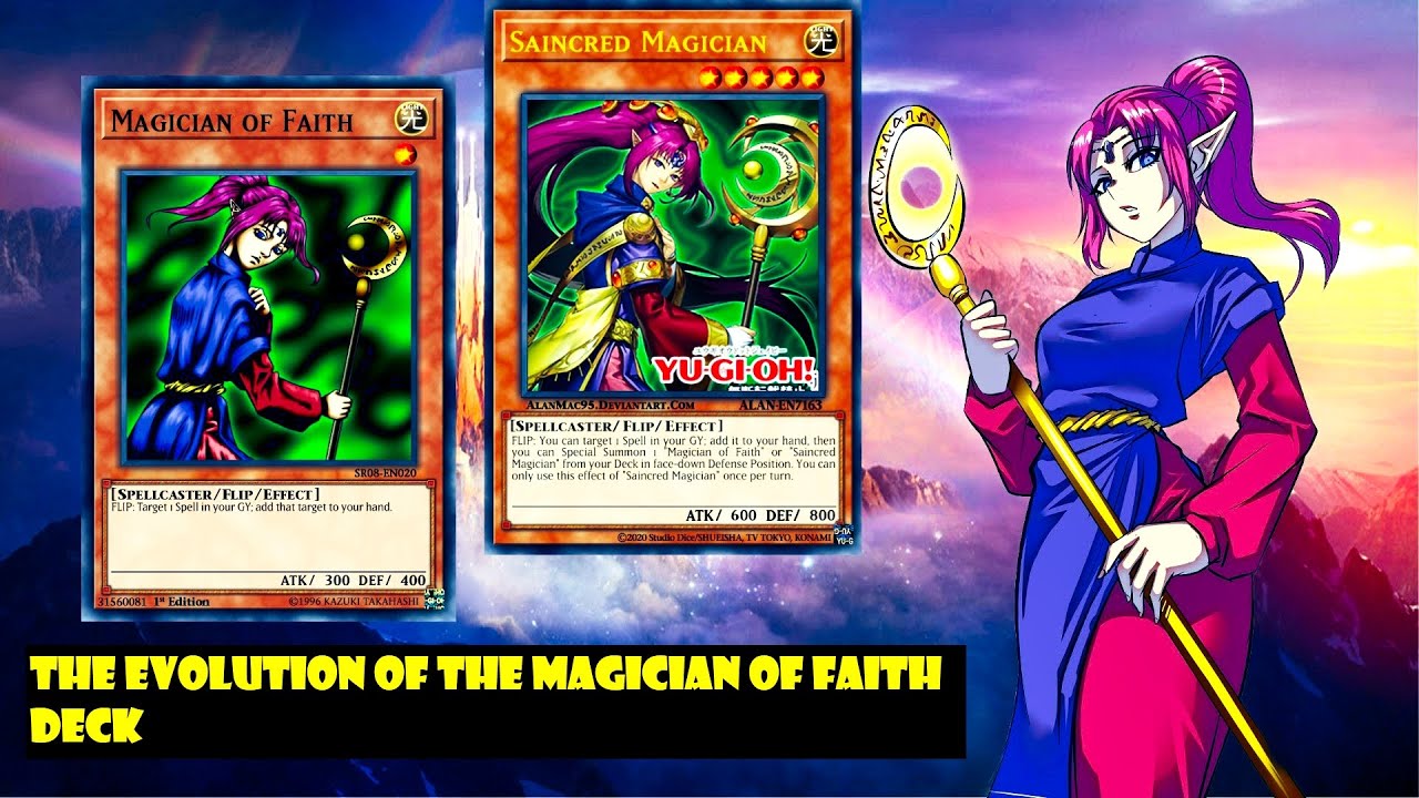 (YGOPRO)the evolution of the Magician of Faith deck,Saincred  Magician,[Vjump]