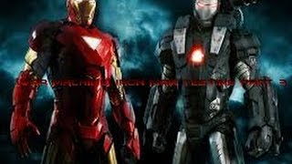 Roblox Iron Man Battles Warmachine Suit - war machine iron man testing in roblox part 3