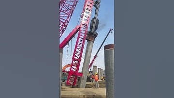 The process of fixing underground inclined piles- Good tools and machinery make work easy